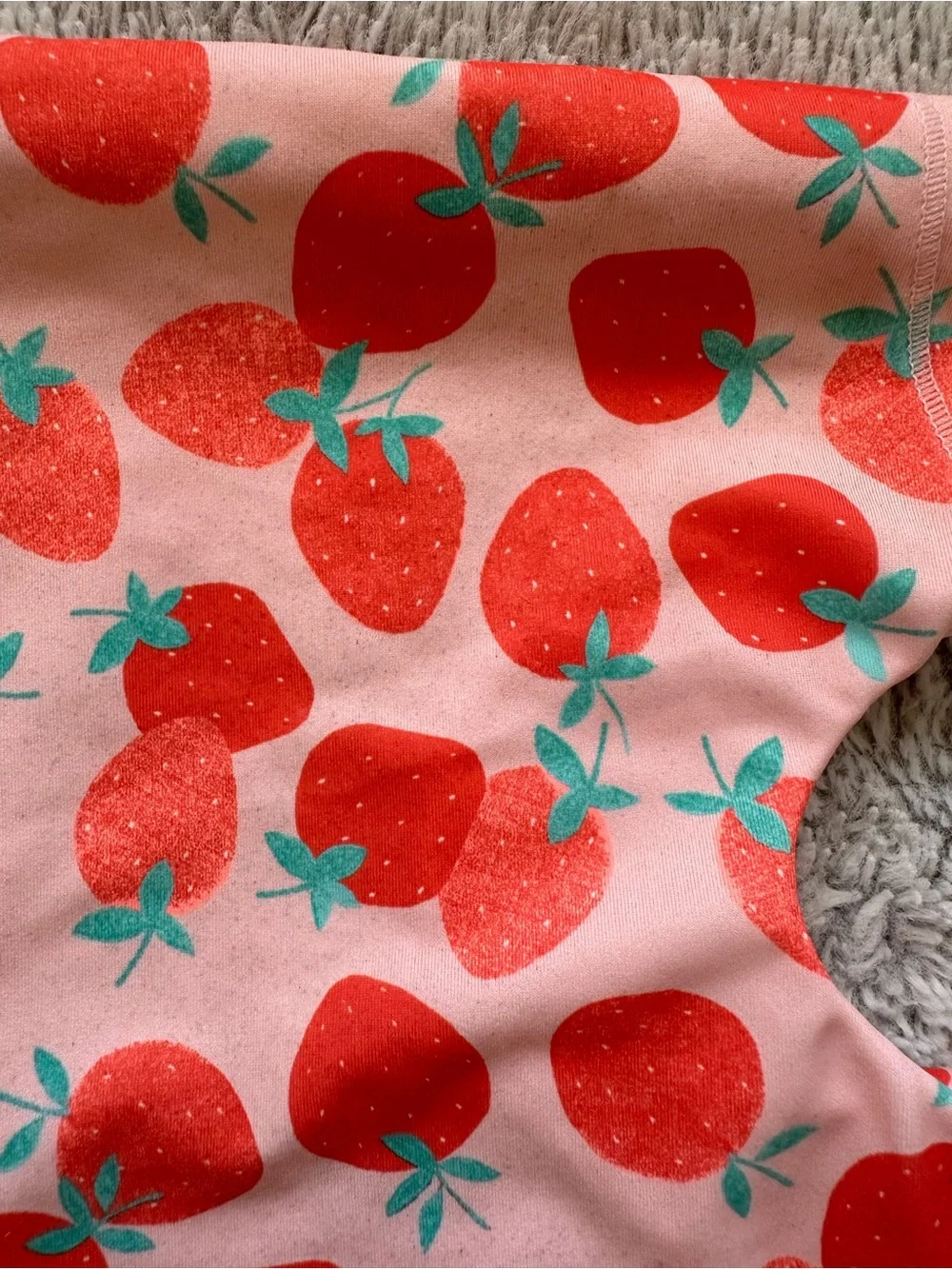 Baby GAP | Strawberry One Piece Bathing Suit, Size 6-12 Mo ✨